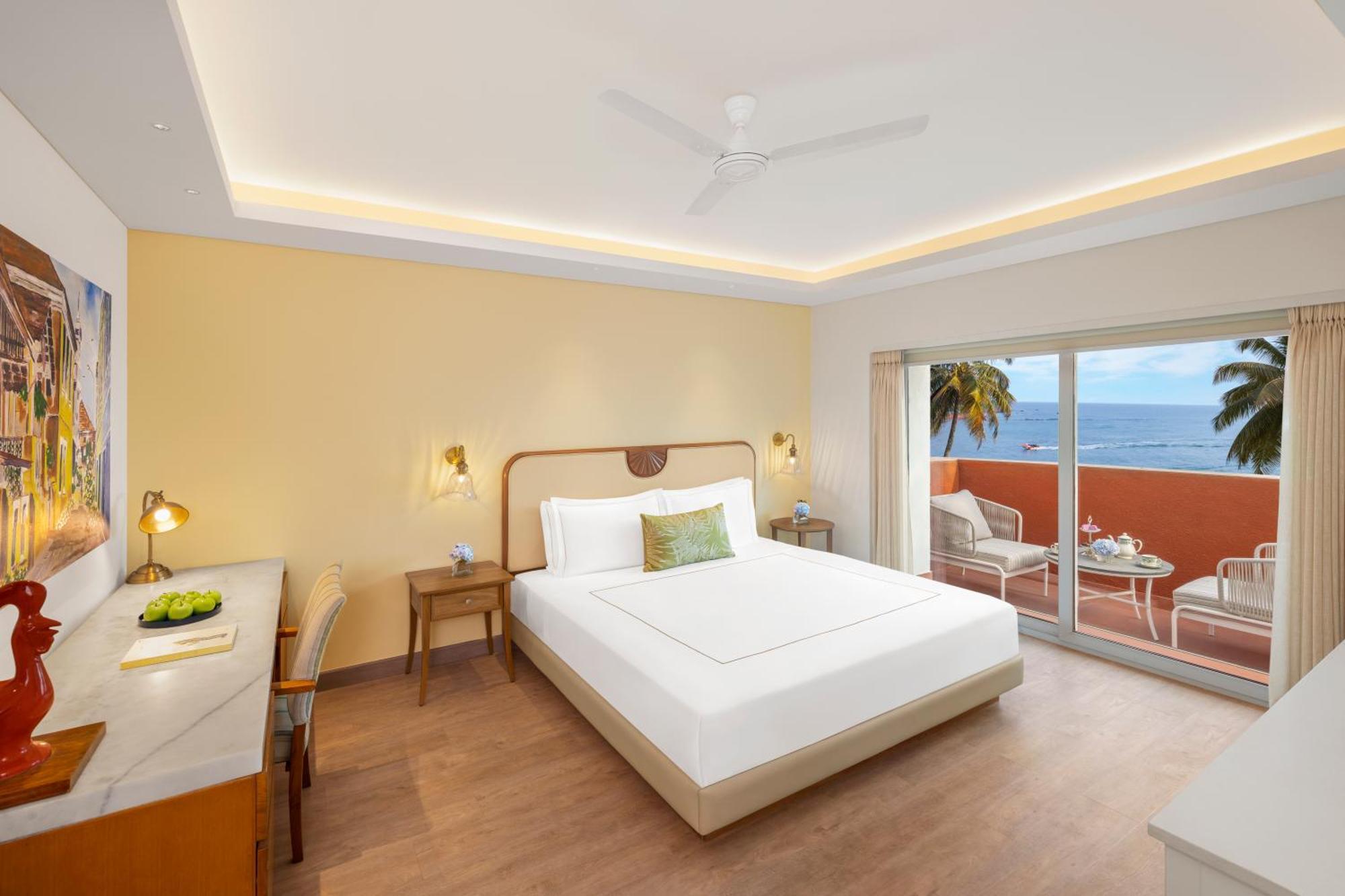 Taj Cidade De Goa Heritage, Goa Santa Cruz エクステリア 写真 Deluxe Ocean View Room
