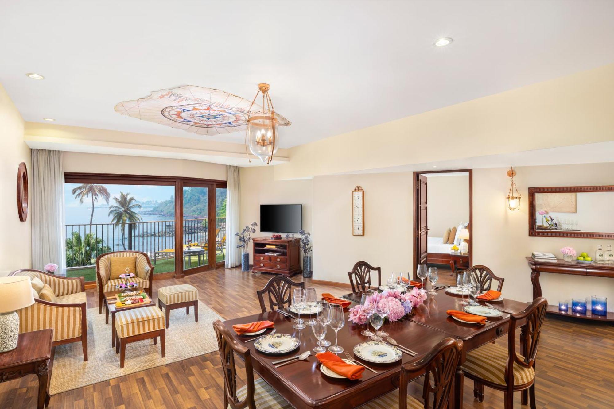 Taj Cidade De Goa Heritage, Goa Santa Cruz エクステリア 写真 A suite at the resort